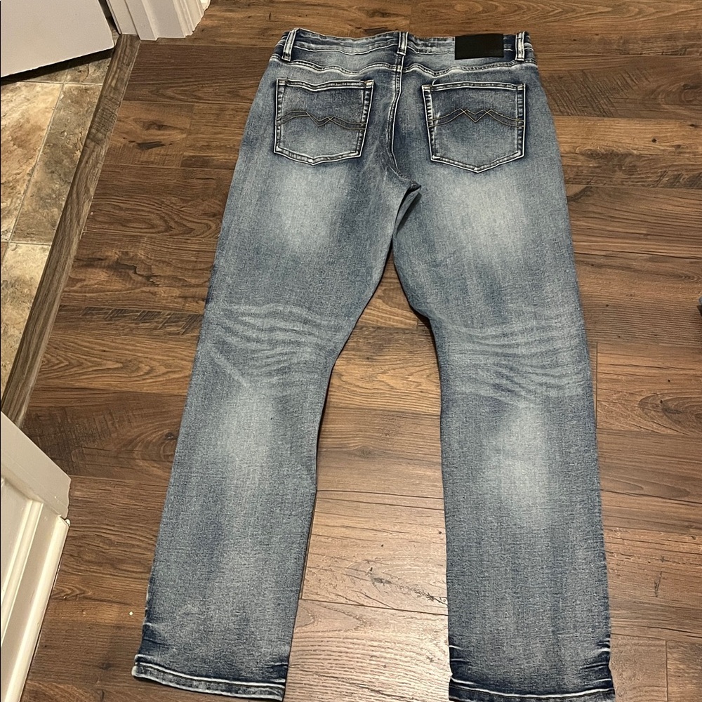 Men's Blue Jeans - Picture 2 of 2